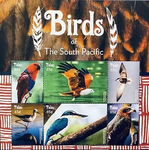 ESTAMPILLAS PALAU PÁJAROS DEL PACÍFICO SUR 2015 SIN MONTAR O NUNCA MONTADA PÁJARO SALVAJE LORO ÁGUILA CHARRÁN - Imagen 1 de 1