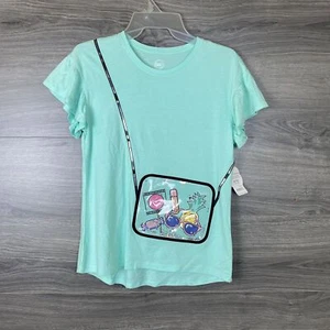 Wonder Nation Girls 3D Embellished Graphic T Shirt Purse XL 14-16 Purse design - Picture 1 of 4