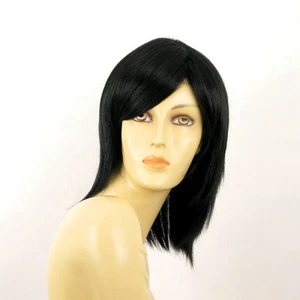 Perruque femme mi longue noir AXELLE 1B - Imagen 1 de 8