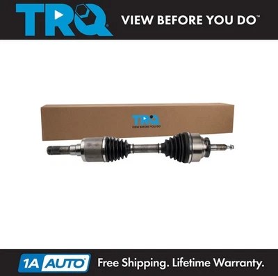 TRQ Front Complete CV Axle Shaft Assembly LH Driver Side for Ford F150 4WD - Image 1 of 4