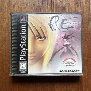 Parasite Eve Sony PlayStation 1 PS1 Game Black Label w/Case & Demo (No Manual) - Picture 1 of 16