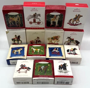 15 Hallmark Keepsake Ornament A Pony for Christmas 1998-2017 Lot Limited Edition - Bild 1 von 7