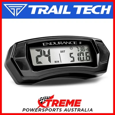 Trail Tech Kawasaki KX 125 KX125 2005-2008 Endurance II Stealth Speedo 202-119 — 第 1/4 张图片