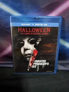 Halloween 6: The Curse of Michael Myers Unrated Producer's Cut Blu-ray Region A  - Foto 1 di 3