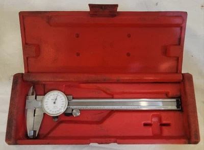 Mitutoyo 505-626-50 Dial Caliper .001” Shock Proof Made in Japan w/ Case - Image 1 of 4