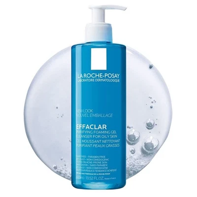La Roche-Posay Effaclar Purifying Foaming Gel - 400ml - Image 1 of 4