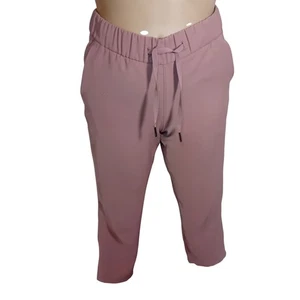 Lululemon On The Fly Woven Pants 7/8 Length Pink Taupe Athleisure Fits 8 READ - Bild 1 von 16