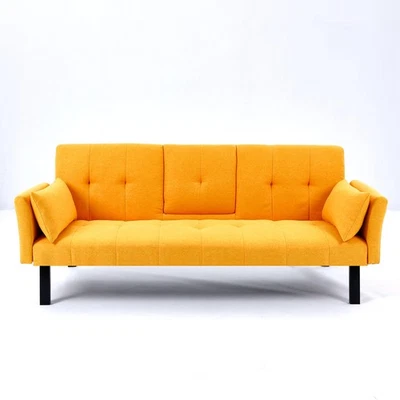 Спальный диван кровать с мягкой обивкой диван диван трансформируемый складной кресло, подстаканник - Изображение 1 из 4