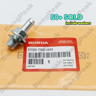 Genuine Honda PCV Valve With Washer 17130-PND-A01 For Honda HR-V Fit Civic Acura - Image 1 of 4