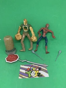 Spiderman 3 Hammer Attack Sandman vs SpiderMan Sand Compound Action Figures 2007 - Picture 1 of 10