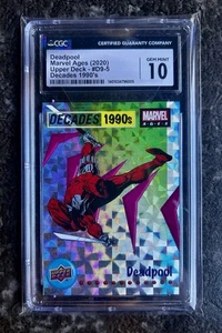 2020 Marvel Ages Decades 1990s DEADPOOL 🔥 CGC 10 Gem Mint LOW POP! - Picture 1 of 2