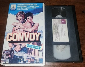 CONVOY 1978 VHS RARE Thorn/Emi Kris Kristofferson Ali MacGraw Sam Peckinpah - Picture 1 of 2