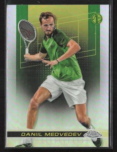 2024 Topps Chrome #25 Daniil Medvedev Refractor - Picture 1 of 2