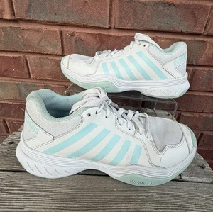 K-Swiss Shoes Womens Sz 7.5 Court Express Pickleball Sneaker White 98552-175 - Picture 1 of 15