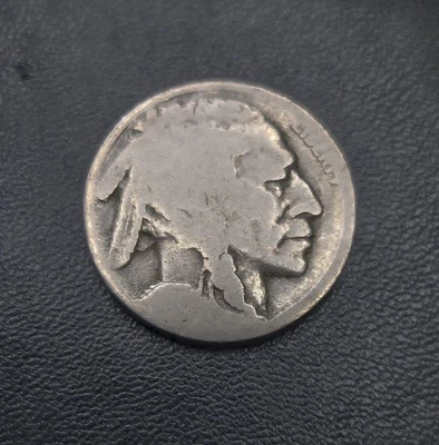 Buffalo Nickel Struck on Wrong Planchet: Only 4.79g – 1.68mm Thin! D Mint - Image 1 of 4