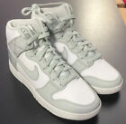 Nike Dunk High SE Mint Plaid Sneakers Size 9.5