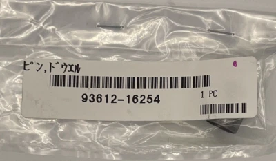 Pasador Yamaha PIN (XL) 93612-16254-00 para uso en cárter Foto 1 de 3