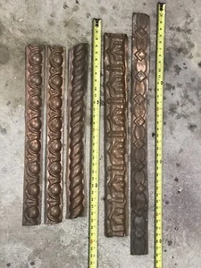 decertive copper house molding, end cuts - Picture 1 of 3