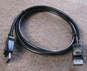 New Male To Male 6ft 089G-187GBAA500Bizlink Display Port Cable - Picture 1 of 3
