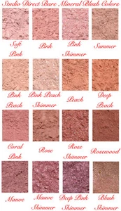 RUBOR PIGMENTO RUBOR DE MAQUILLAJE NATURAL PURO STUDIO NUEVO EE. UU. - Imagen 1 de 1