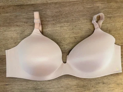 Victoria's Secret  Praline Beige 38DDD Bare Infinity Flex Lightly Lined Demi Bra - Image 1 of 2