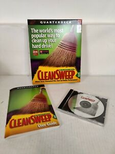 Norton CleanSweep 3.0 PC CD hard drive remove erase clutter programs files app