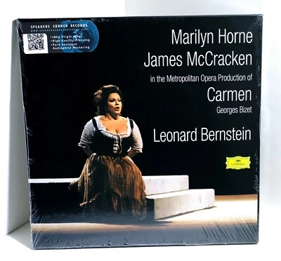 HORNE / McCRACKEN / BERNSTEIN Bizet Carmen 180g VINYL 3xLP BOX Sealed 2709 043 - Image 1 of 2