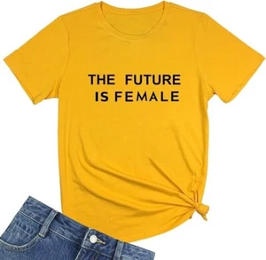 Women's Cute Graphic T Shirts Funny Tops Short Sleeve Tees Black Large - Picture 1 of 4