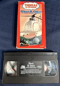 Thomas the Tank Engine & Friends Spills & Chills VHS Tape - Picture 1 of 4