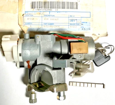 Original Mazda BR72-76-290C Subconjunto de llaves bloqueo de encendido cilindro e interruptor 2 llaves Foto 1 de 4