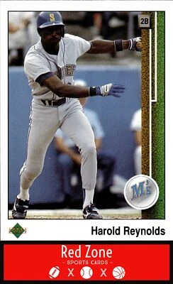 1989 Upper Deck - #249 Harold Reynolds NM Set Break. - Image 1 of 2