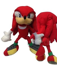 Red Sonic Knuckles 15" Plush-Sonic Red Knuckles 15" Plush Doll-New with Tags! - Picture 1 of 1