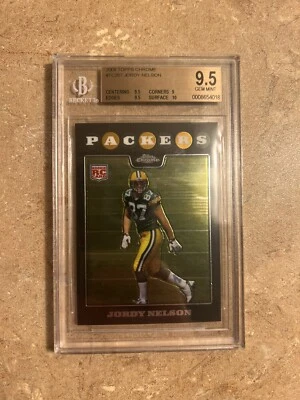 2008 Topps Chrome #TC207 Jordy Nelson RC - Green Bay Packers - Image 1 of 2