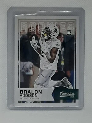 Bralon Addison 2016 Classics Football - RC #296 - Oregon Ducks - Image 1 of 2