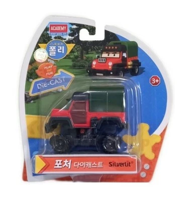 Braconnier moulé sous pression Academy Robocar POLI - jouet imaginatif de voi...