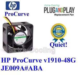 1x **Quiet** replacement fan for HP Procurve v1910-48G JE009A#ABA, NEW low noise - Picture 1 of 6