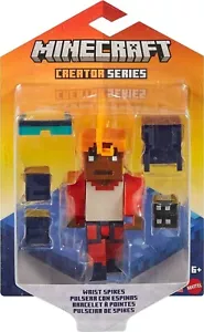 Mattel Minecraft Creator Serie Handgelenk Spikes Figur, Sammlerstück Bau Spielzeug - Bild 1 von 2