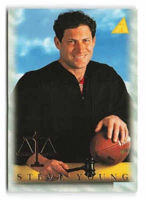 1995 Pinnacle Steve Young #192 San Francisco 49ers - Image 1 of 2