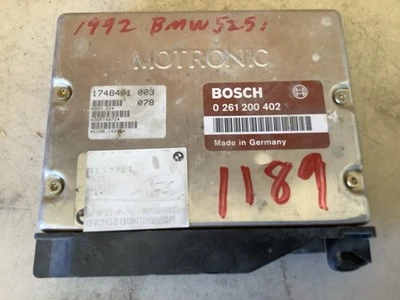 BMW 525i 1992 módulo de control del motor 0 261 200 402 Foto 1 de 4