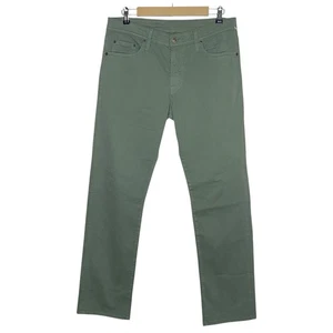 Pantalones de Graduado AG Jeans Adriano Goldschmied Para Hombres 32 Verde Chino Preppy NUEVO - Imagen 1 de 9