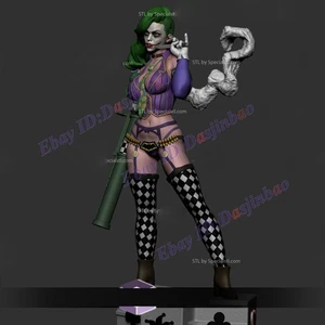 Duela Dent Joker's Daughter 1/8 1/6 1/4 3D Print Model Kit Unpainted Unassembled - Picture 1 of 5