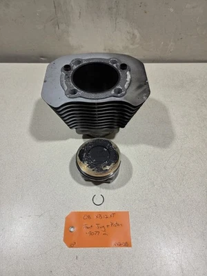 2008 Buell Ulysses XB12 XB12XT Front Cylinder Jug and Piston 9077 Miles #NV2-25 - Image 1 of 4