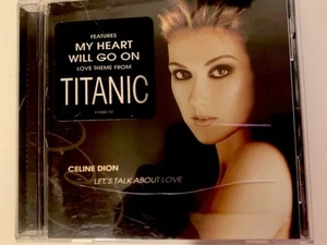 Celine Dion Lets Talk About Love CD 1997 Featuring My Heart Will Go On - Imagen 1 de 3