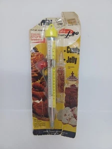 Termómetro Acu-Rite Vintage Jalea de Caramelo Freír Profundo Nuevo Sellado Nuevo de Lote Antiguo EE. UU. 00722 - Imagen 1 de 8