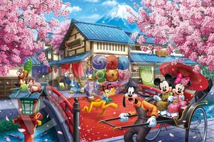 EPOCH 1000 Piece Jigsaw Puzzle Disney Puzzle Decoration Collage Micky & Friends - Picture 1 of 5