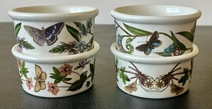 Vintage Portmeirion Botanic Garden Butterflies & Beatle Small Ramekins Set Of 4 - Picture 1 of 9