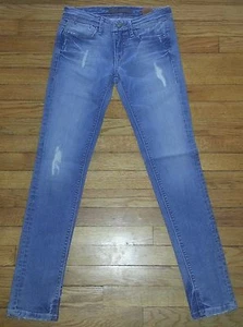 Divine Rights of Denim Jeans Distressed Skinny Blue Neu ohne Etikett Gr. 27 28x31 p2638 - Bild 1 von 11