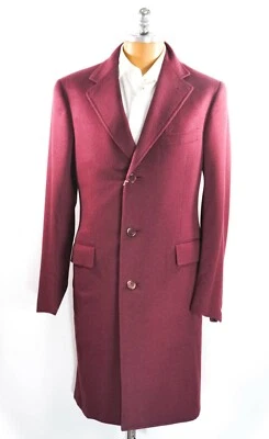 NEW STEFANO RICCI Top Over Coat Eagle Logo Cashmere  Size 40 Us M Eu 50  G664 - Image 1 of 4