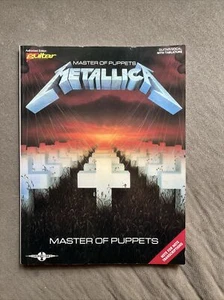 Metallica - Master of Puppets by Metallica (1988, Trade Paperback) - Picture 1 of 3