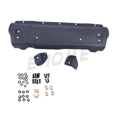 Placa de deslizamiento de acero delantera con soportes para Jeep Wrangler Gladiator 18-25 68293984AB Foto 1 de 4
